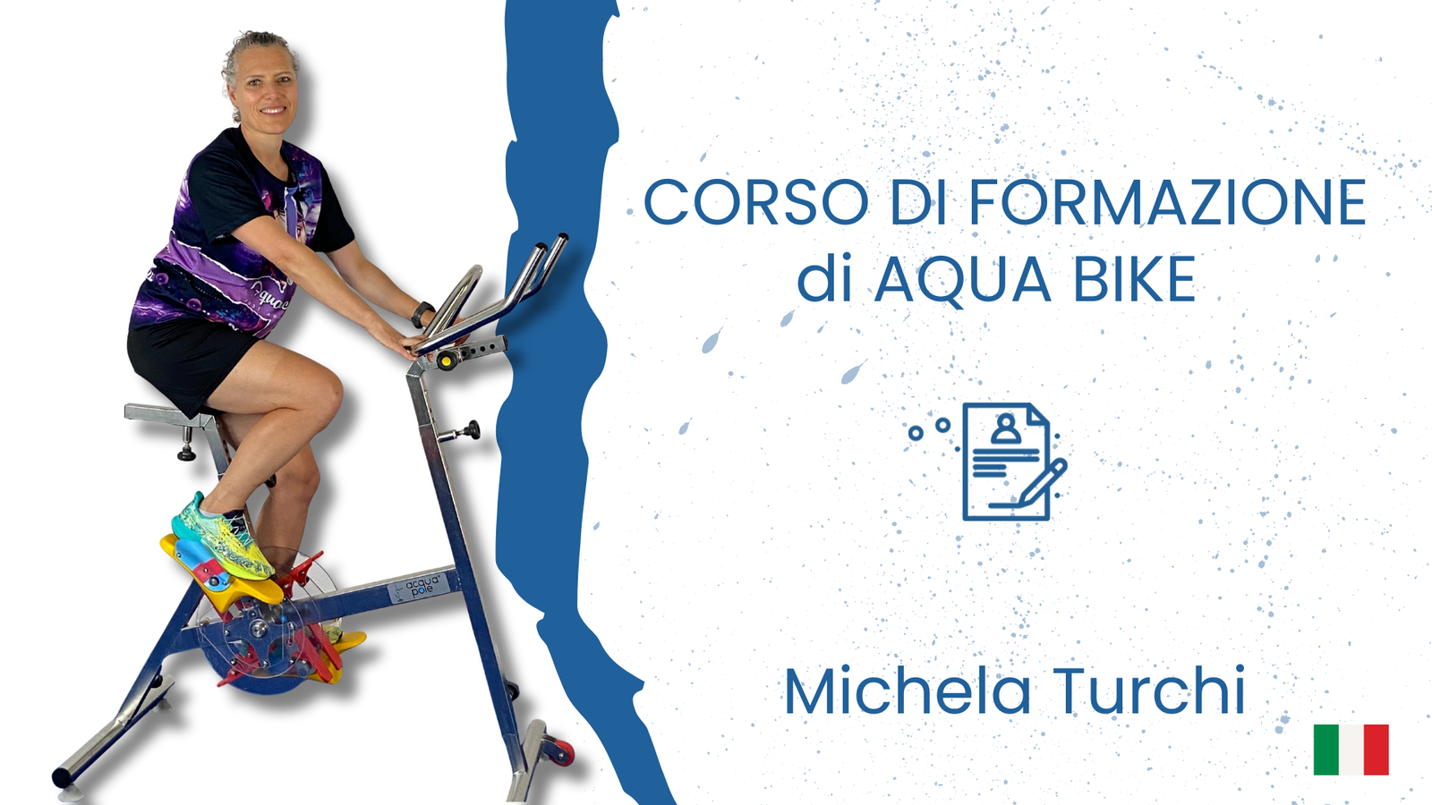 copertina corso formazione aquabike